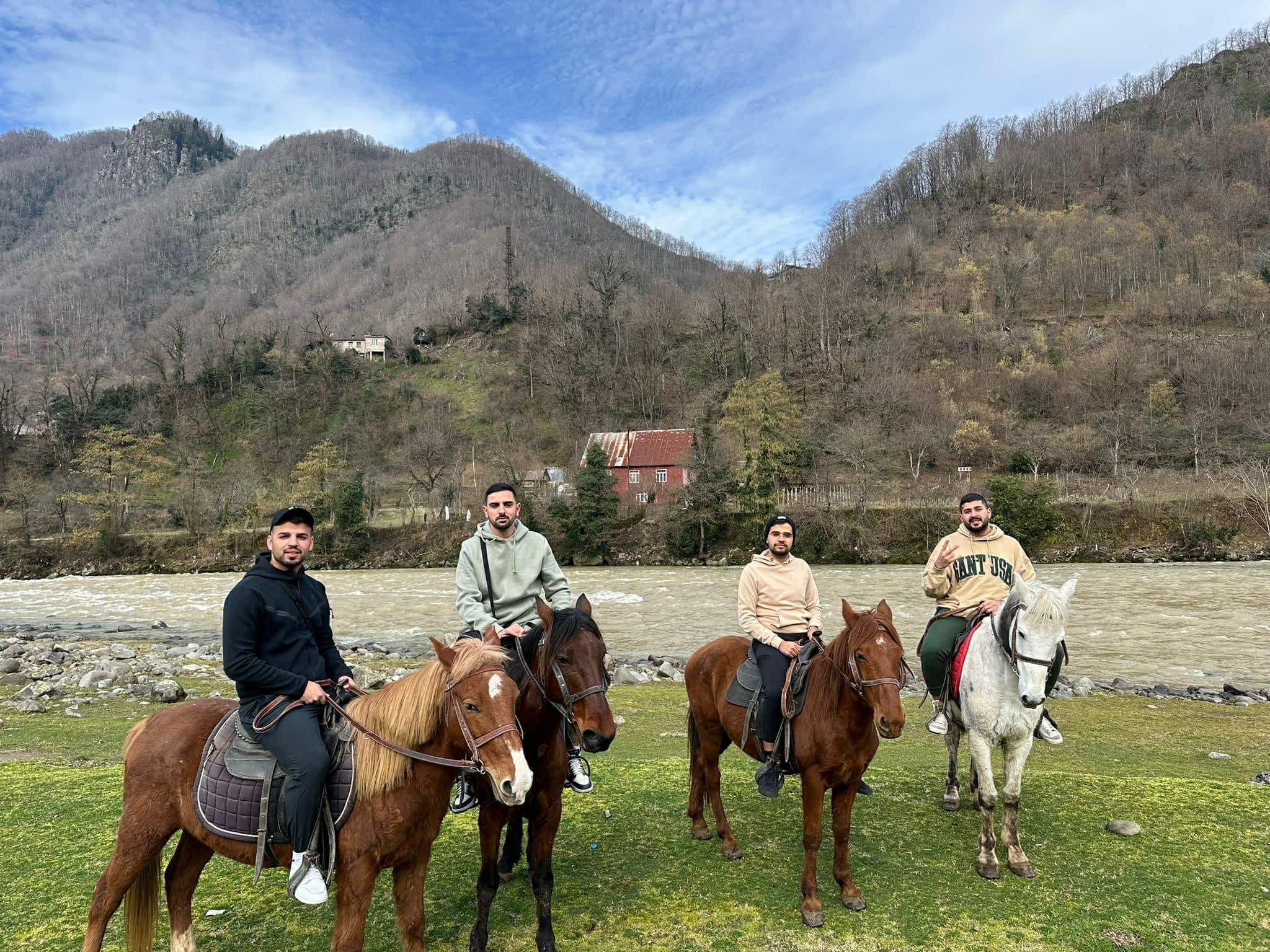 ცხენებით სეირნობა